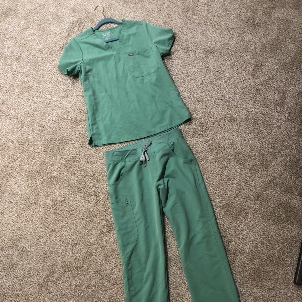 FIGS scrub set JADE